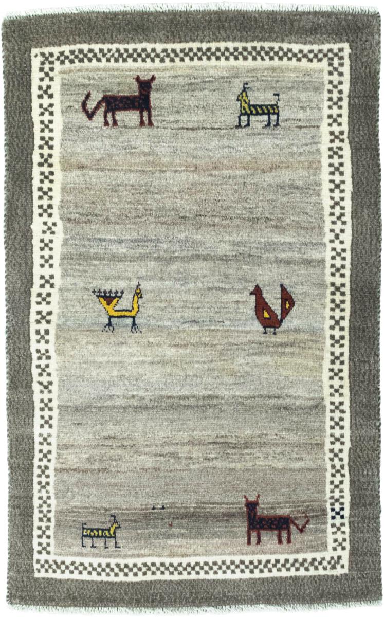 Tapis persan Persan Gabbeh Ancien 131x83 131x83, Tapis persan Noué à la main