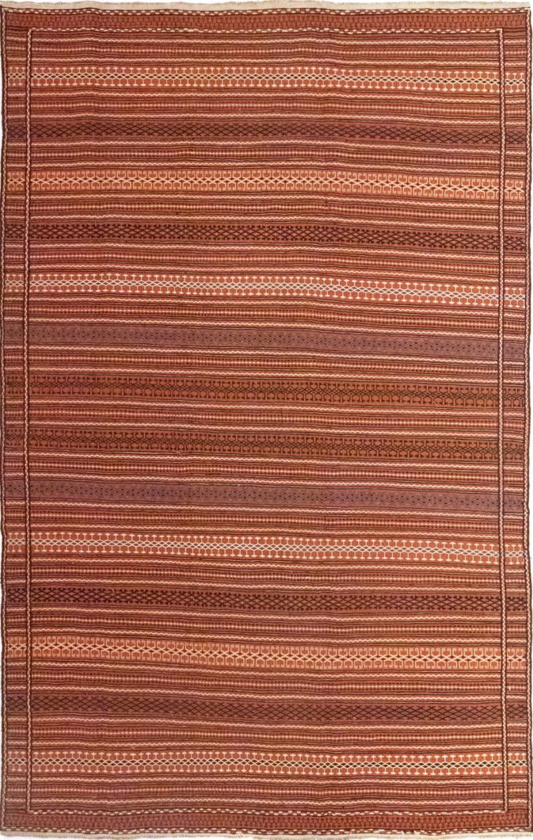 Persian Rug Kilim Fars 9'10"x6'4" 9'10"x6'4", Persian Rug Woven by hand