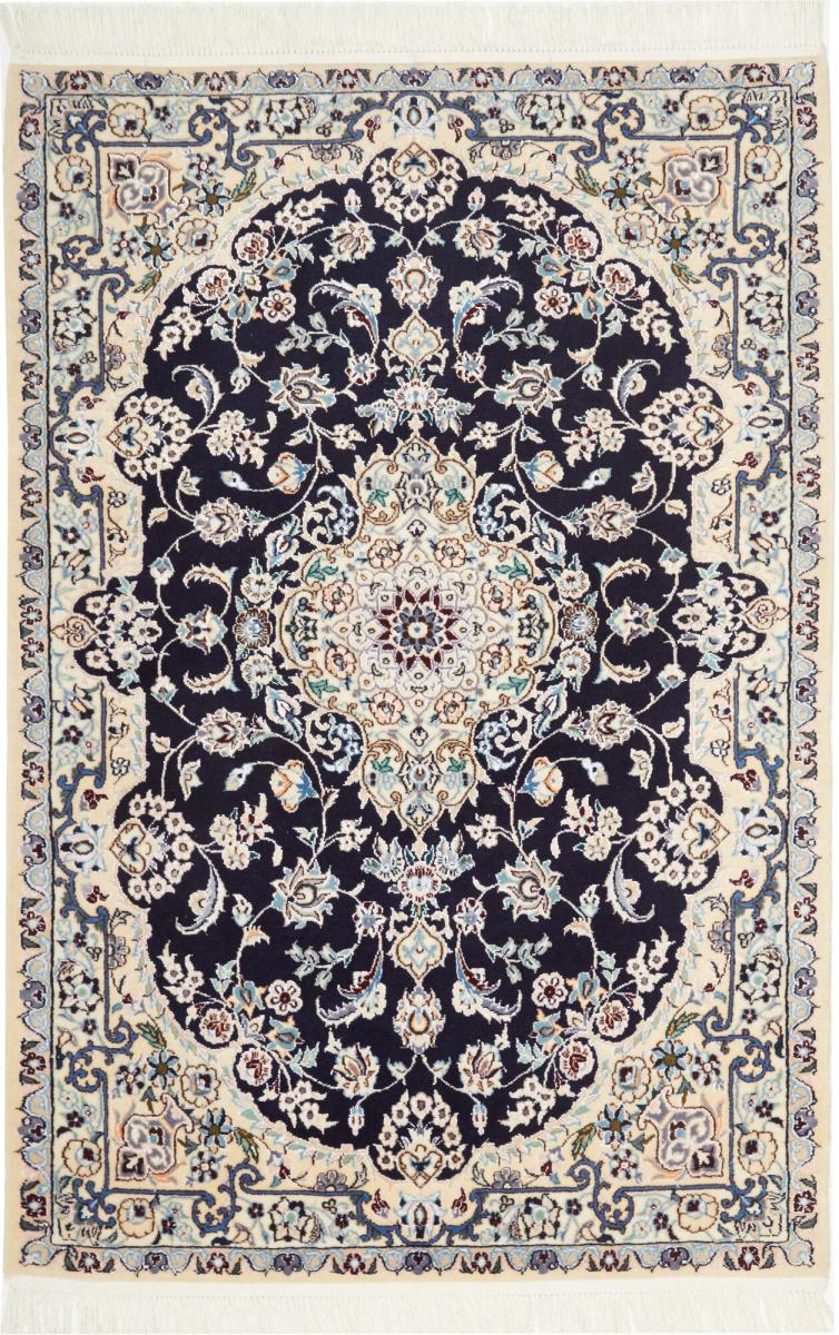 Tapis persan Naïn 6La 123x82 123x82, Tapis persan Noué à la main