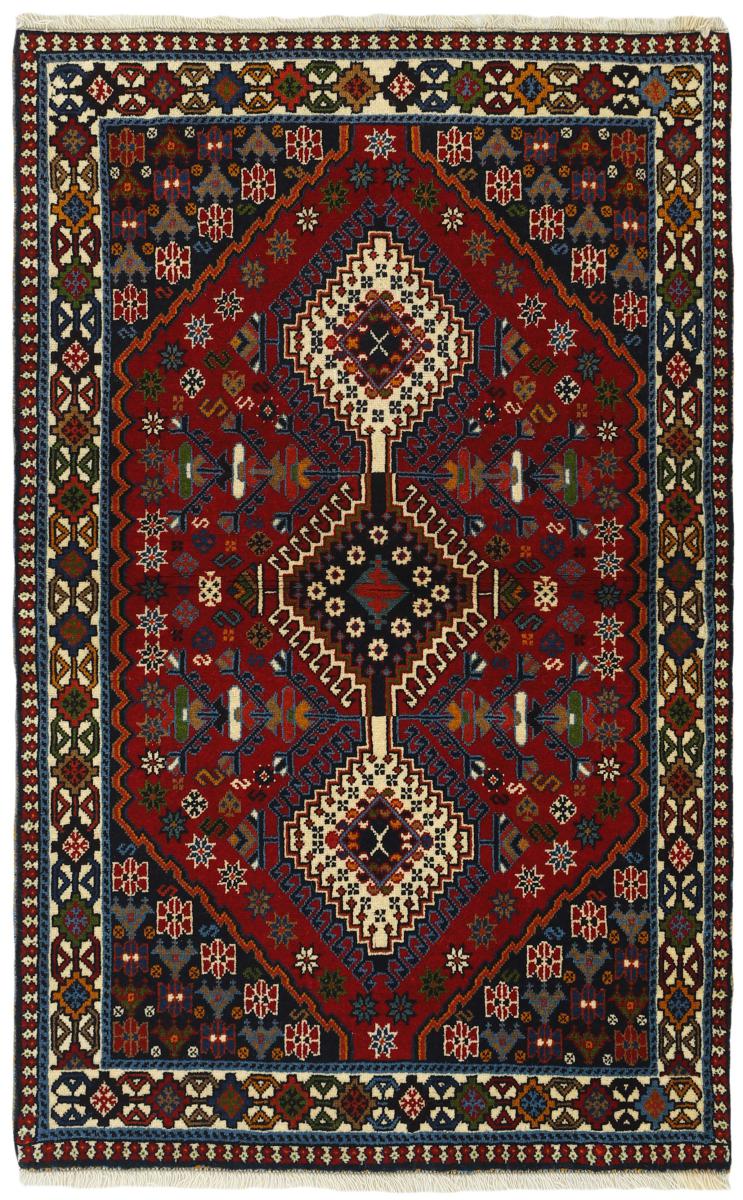 Persialainen matto Yalameh 158x101 158x101, Persialainen matto Solmittu käsin