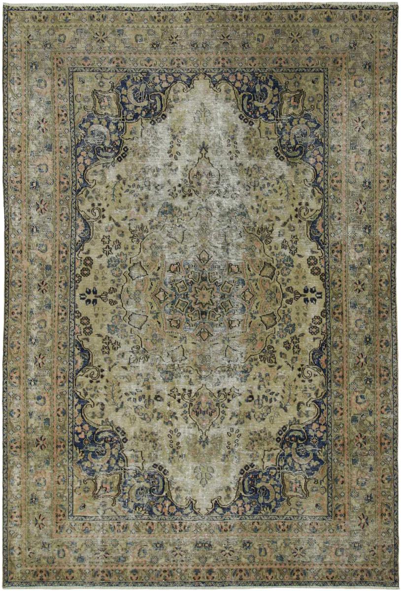 Persian Rug Vintage 289x194 289x194, Persian Rug Knotted by hand