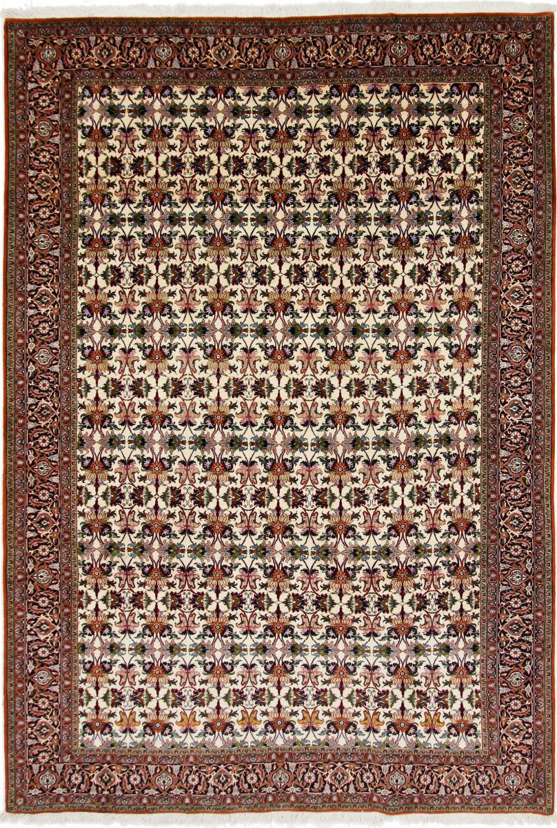 Persian Rug Bidjar 9'7"x6'9" 9'7"x6'9", Persian Rug Knotted by hand