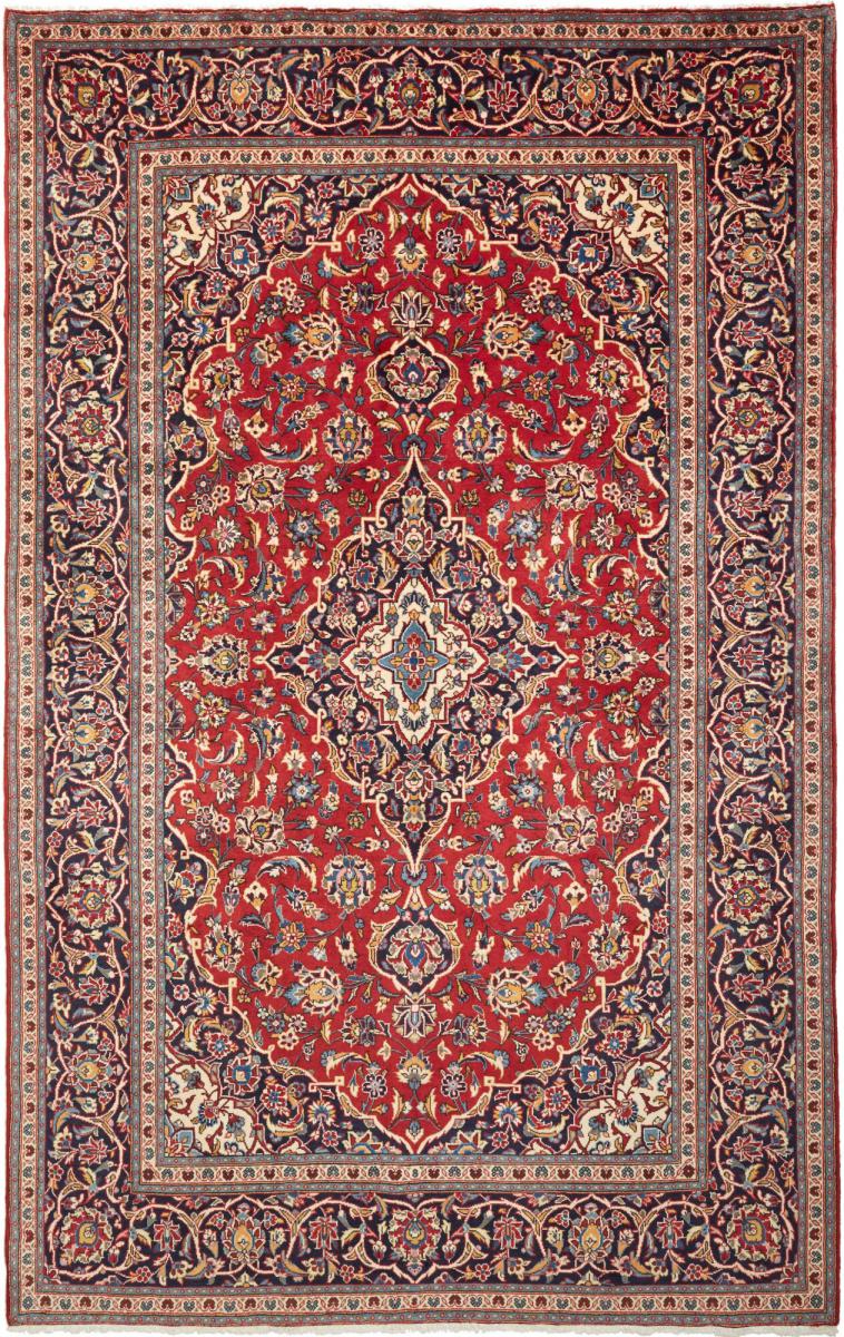 Persian Rug Keshan 10'2"x6'5" 10'2"x6'5", Persian Rug Knotted by hand