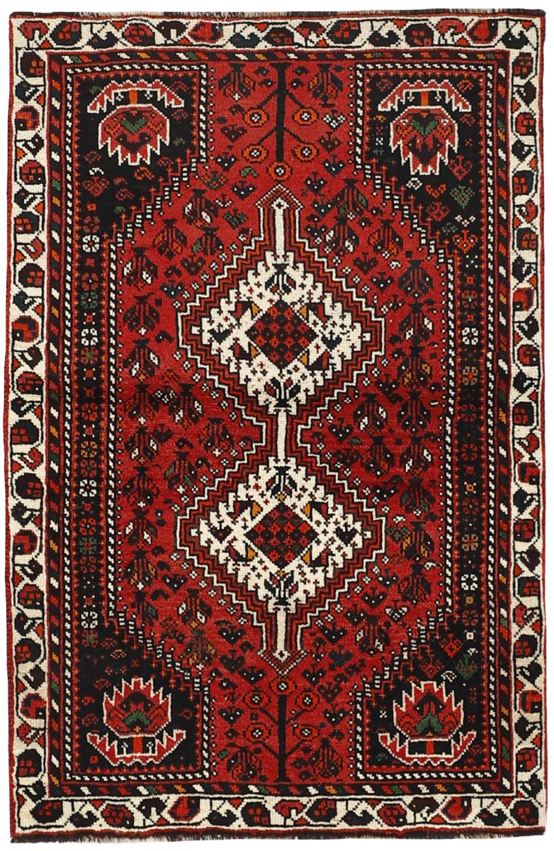  ペルシャ絨毯 Ghashghai 154x101 154x101,  ペルシャ絨毯 手織り