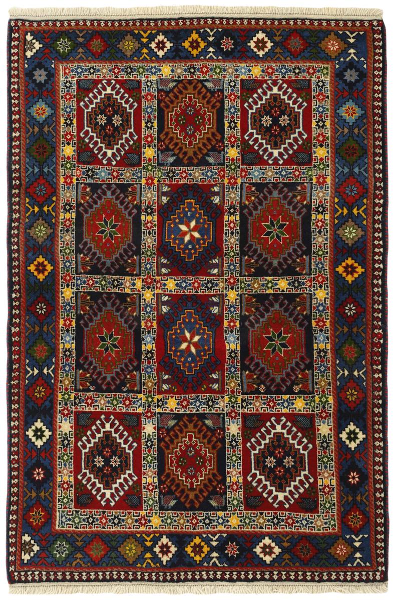 Persialainen matto Yalameh 151x100 151x100, Persialainen matto Solmittu käsin
