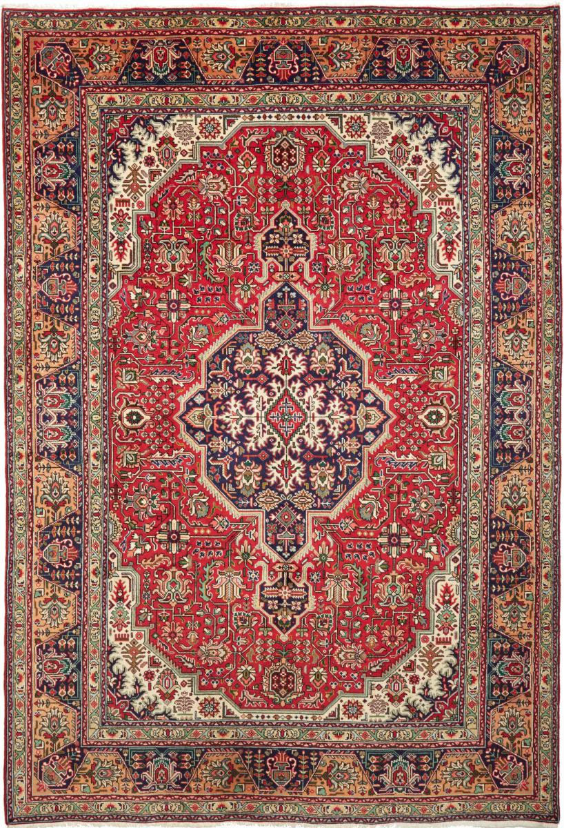 Persian Rug Tabriz 296x199 296x199, Persian Rug Knotted by hand