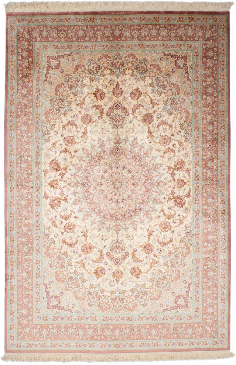 Persian Rug Qum Silk 241x161 241x161, Persian Rug Knotted by hand