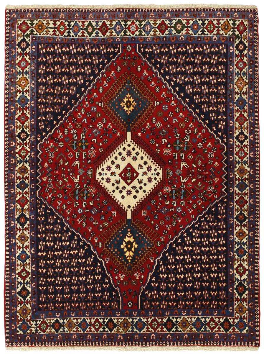 Tapis persan Yalameh 200x150 200x150, Tapis persan Noué à la main