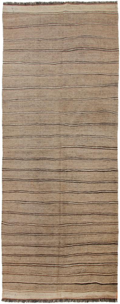 Perzisch tapijt Kilim Fars Antiek 377x145 377x145, Perzisch tapijt Handgeweven