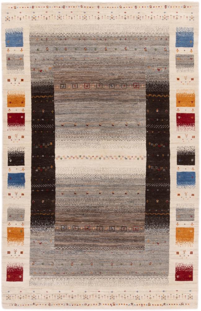 Indiai szőnyeg Gabbeh Loribaft 9'5"x6'1" 9'5"x6'1", Perzsa szőnyeg Kézzel csomózva
