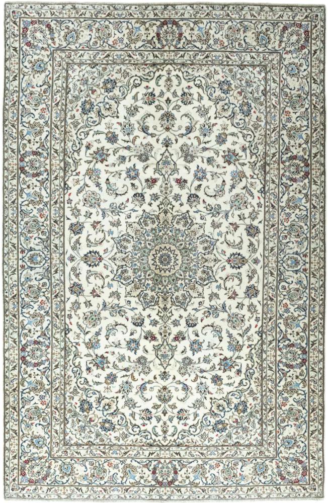 Tapis persan Kashan 296x193 296x193, Tapis persan Noué à la main