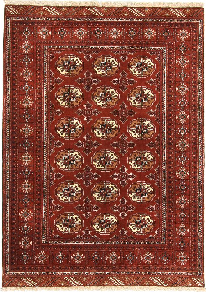 Persialainen matto Turkaman 176x125 176x125, Persialainen matto Solmittu käsin