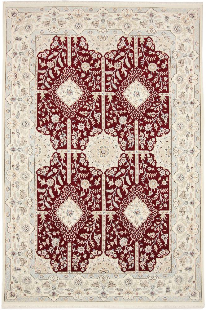 Tapis persan Naïn 9La 301x197 301x197, Tapis persan Noué à la main