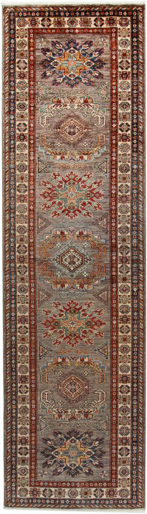 Afghanischer Teppich Super Kazak 9'7"x2'8" 9'7"x2'8", Perserteppich Handgeknüpft
