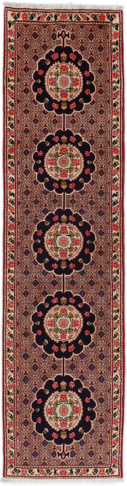 Persian Rug Senneh 10'1"x2'8" 10'1"x2'8", Persian Rug Knotted by hand