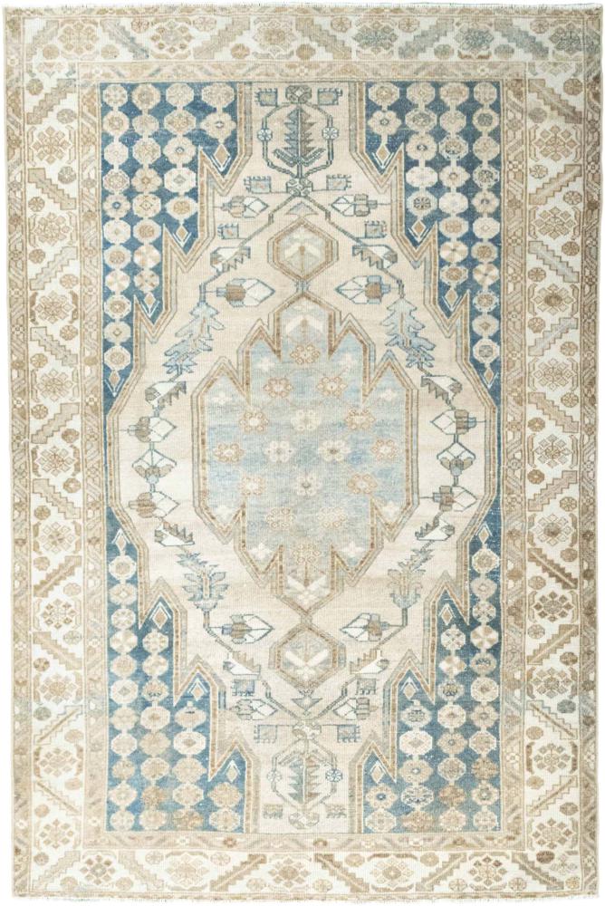 Tapis persan Hamadan 203x134 203x134, Tapis persan Noué à la main