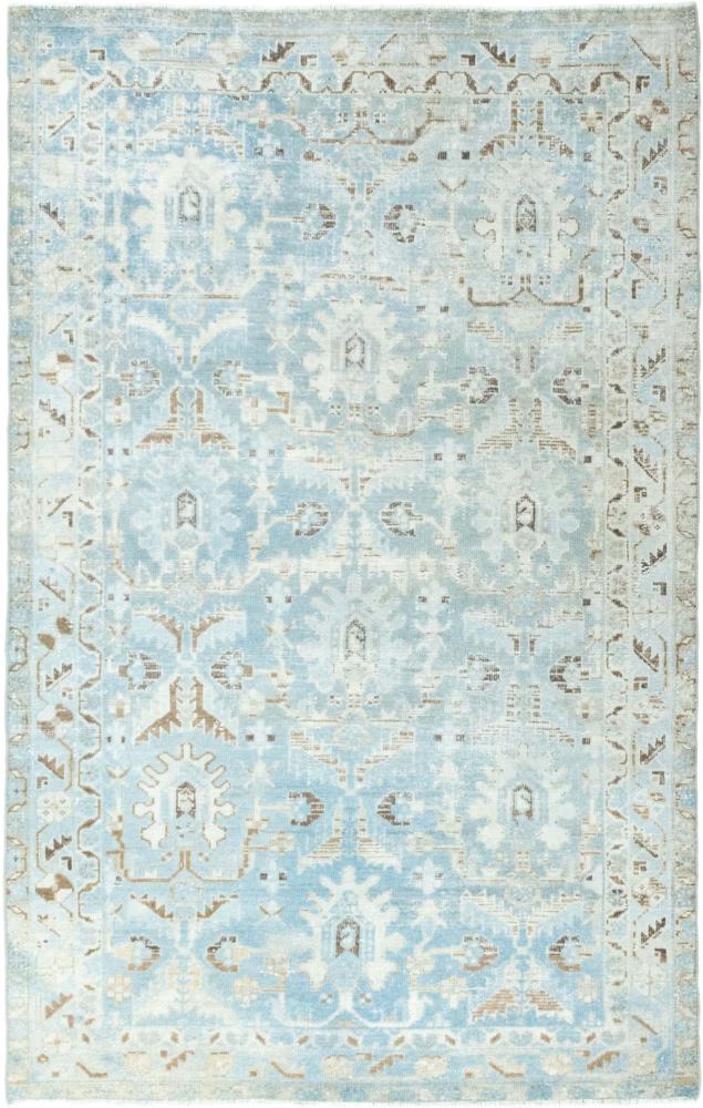 Tapis persan Hamadan 199x127 199x127, Tapis persan Noué à la main