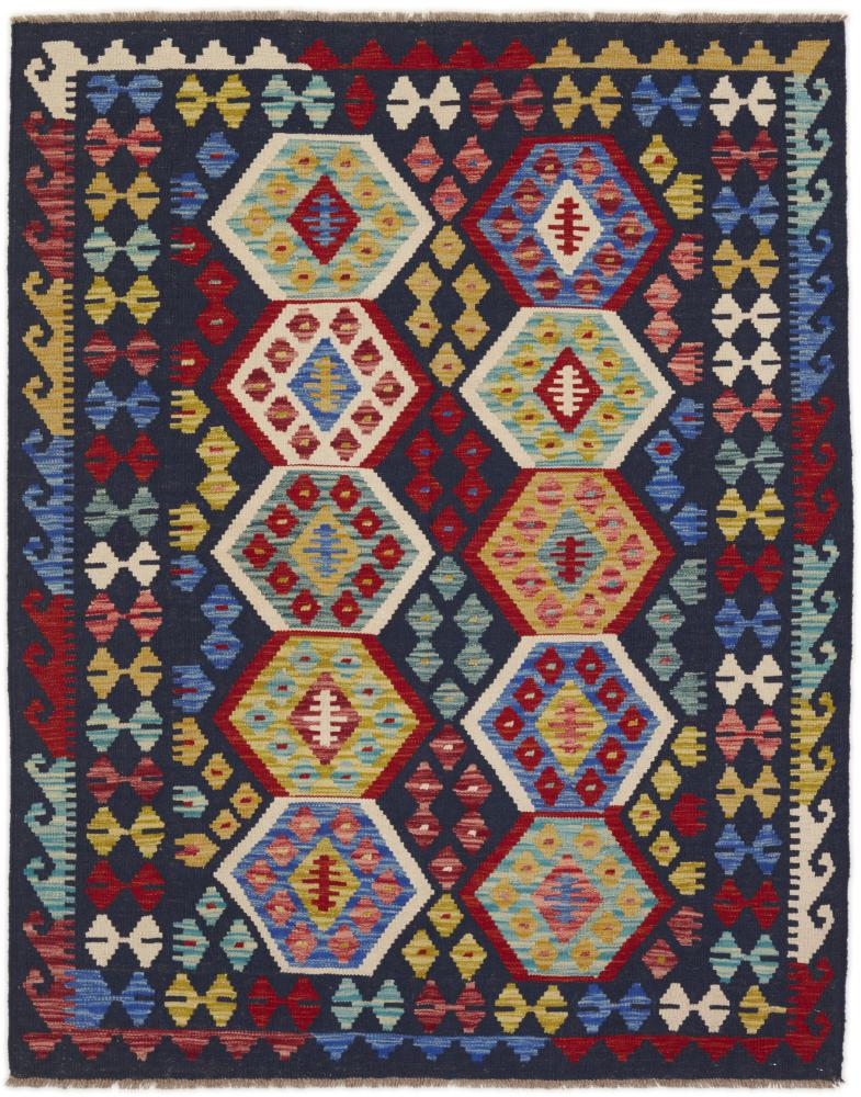 Alfombra afgana Kilim Afghan 198x157 198x157, Alfombra persa Tejido a mano