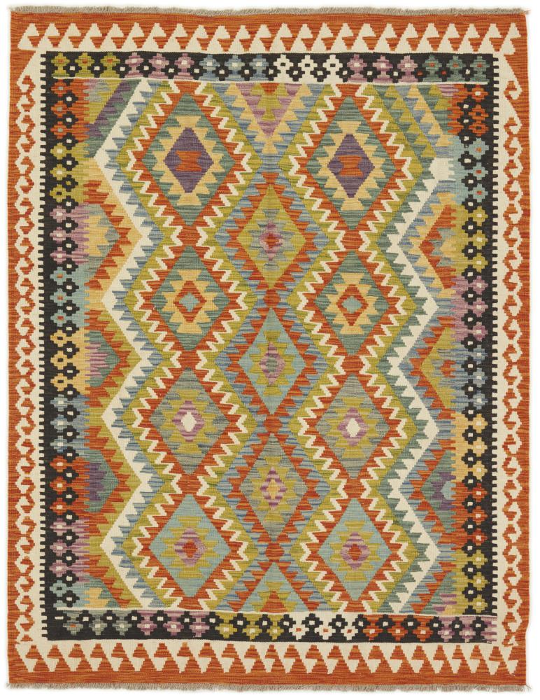 Afghan rug Kilim Afghan 6'5"x4'11" 6'5"x4'11", Persian Rug Woven by hand