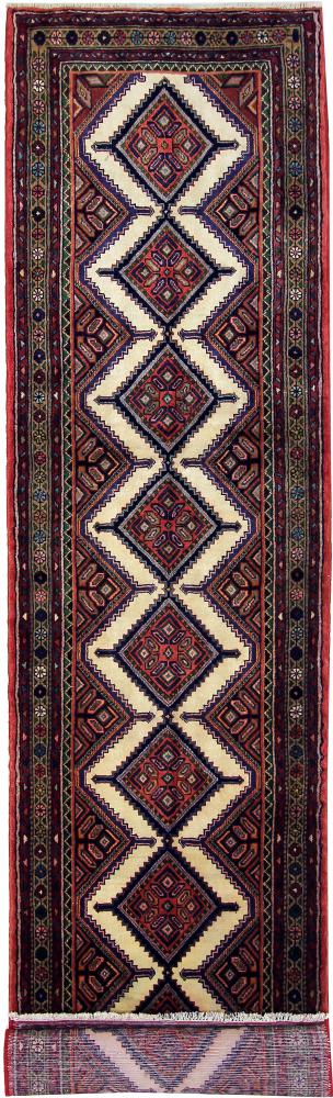  ペルシャ絨毯 ハマダン 351x88 351x88,  ペルシャ絨毯 手織り