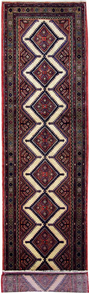 Tapis persan Hamadan 351x88 351x88, Tapis persan Noué à la main