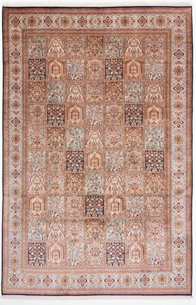Indo rug Kashmir Silk 276x185 276x185, Persian Rug Knotted by hand