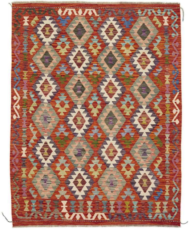 Afghanska mattan Kilim Afghan 195x149 195x149, Persisk matta handvävd 