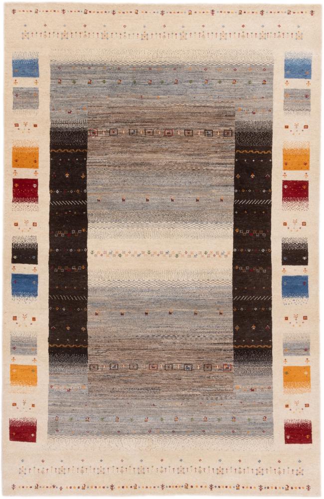 インドのカーペット ギャッベ ペルシャ ロリbaft 9'10"x6'5" 9'10"x6'5",  ペルシャ絨毯 手織り