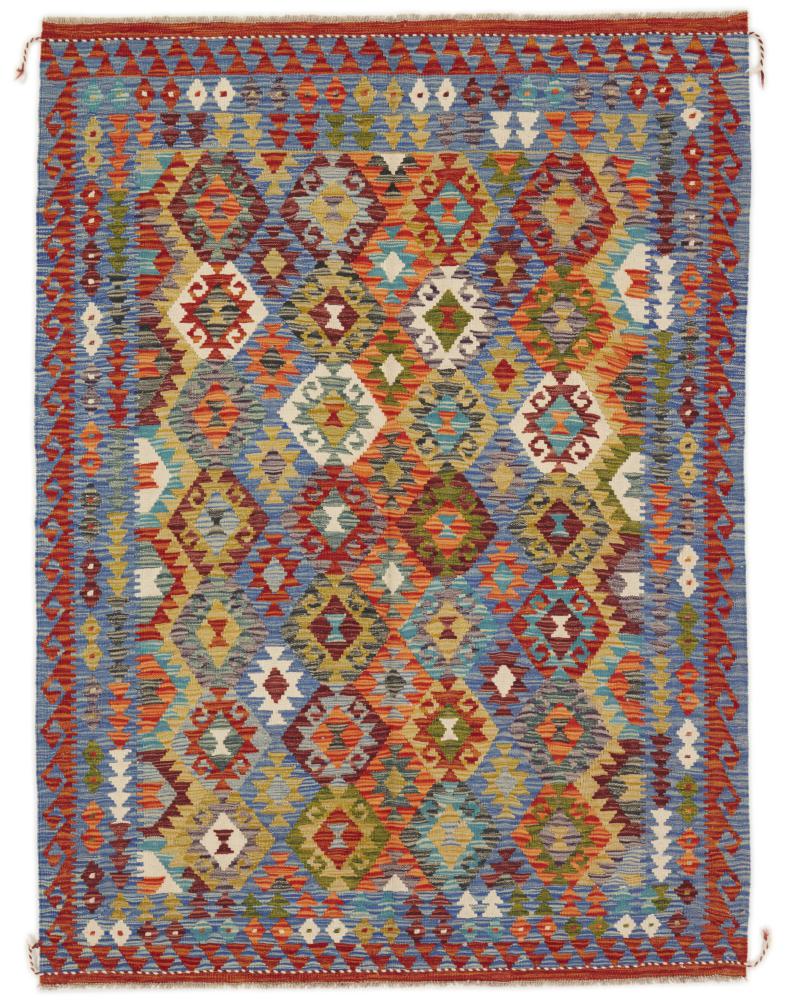 Tapis afghan Kilim Afghan 205x151 205x151, Tapis persan Tissé à la main