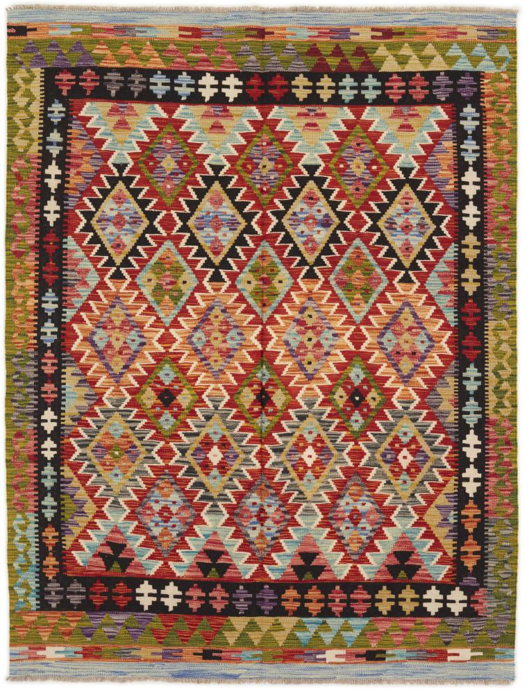 Afghanischer Teppich Kelim Afghan 199x152 199x152, Perserteppich Handgewebt