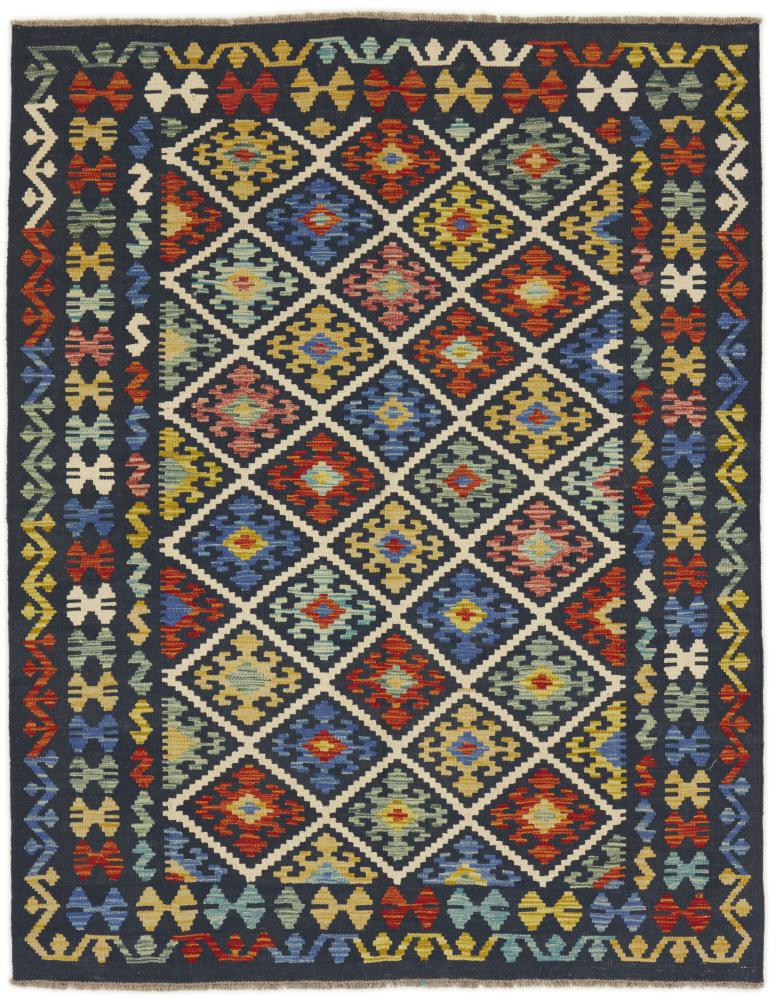 Dywan afgański Kilim Afghan 6'7"x5'2" 6'7"x5'2", Dywan perski Ręcznie tkane