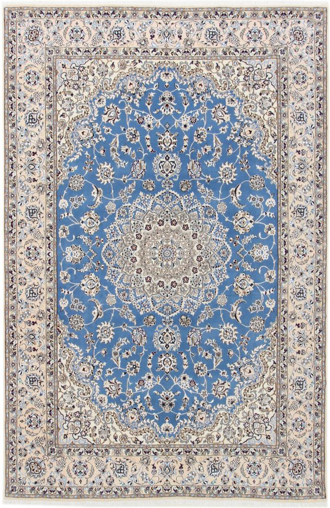 Persian Rug Nain 9La 9'10"x6'7" 9'10"x6'7", Persian Rug Knotted by hand