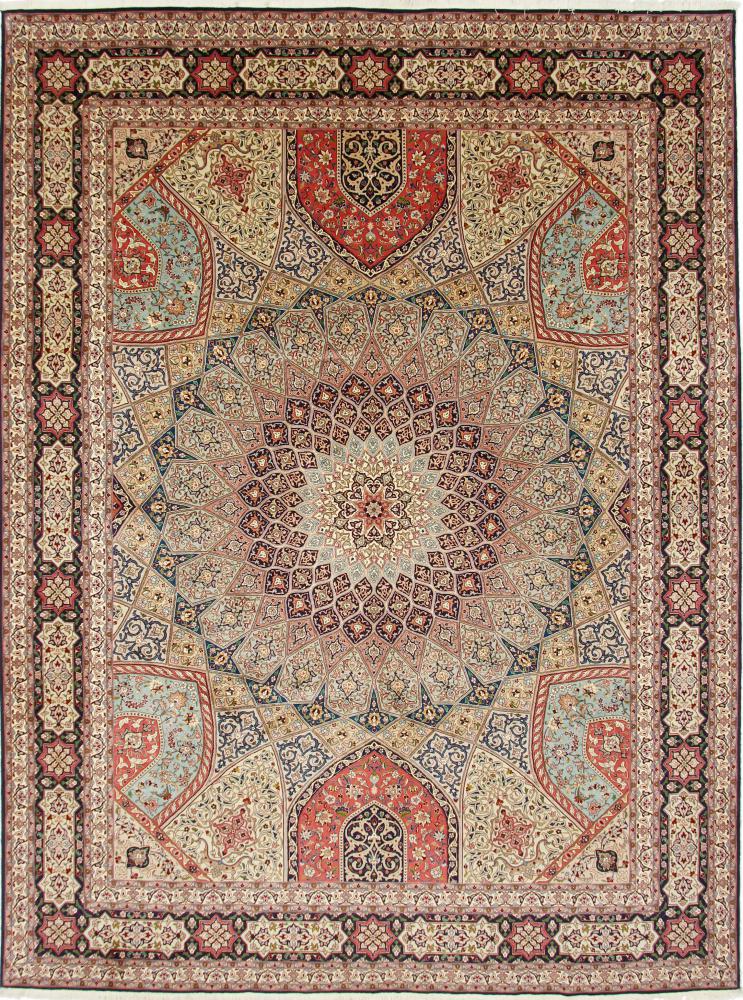 Perzsa szőnyeg Tabriz 50Raj 401x302 401x302, Perzsa szőnyeg Kézzel csomózva