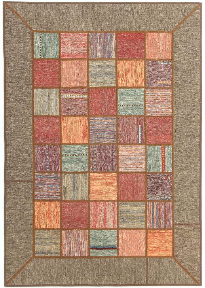  ペルシャ絨毯 キリム パッチワーク 201x138 201x138,  ペルシャ絨毯 手織り