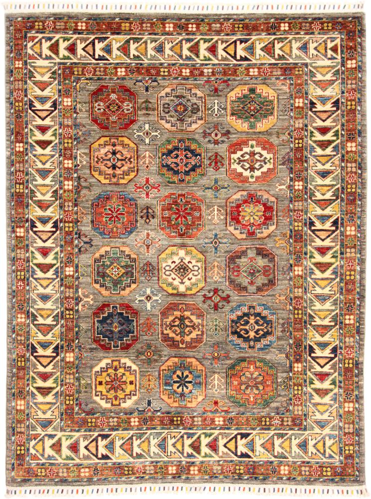 Afghansk tæppe Arijana Design 203x151 203x151, Persisk tæppe Knyttet i hånden