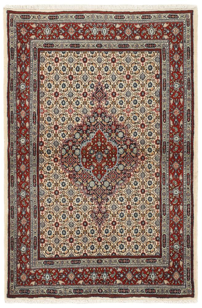 Persian Rug Moud Mahi 147x96 147x96, Persian Rug Knotted by hand