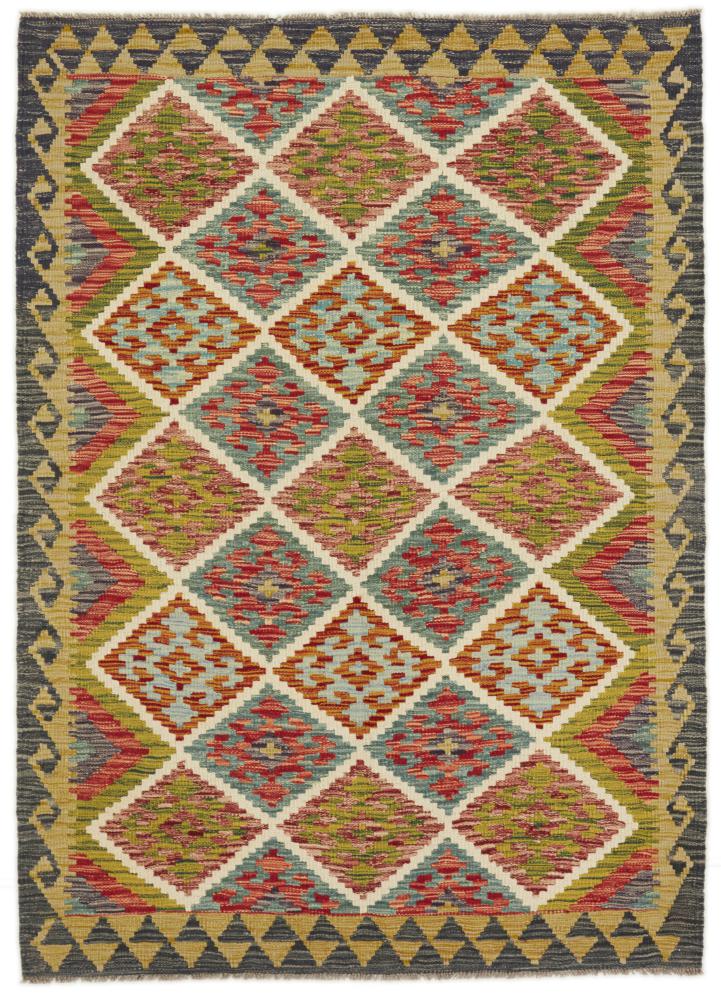 Afghaans tapijt Kilim Afghan 6'1"x4'5" 6'1"x4'5", Perzisch tapijt Handgeweven