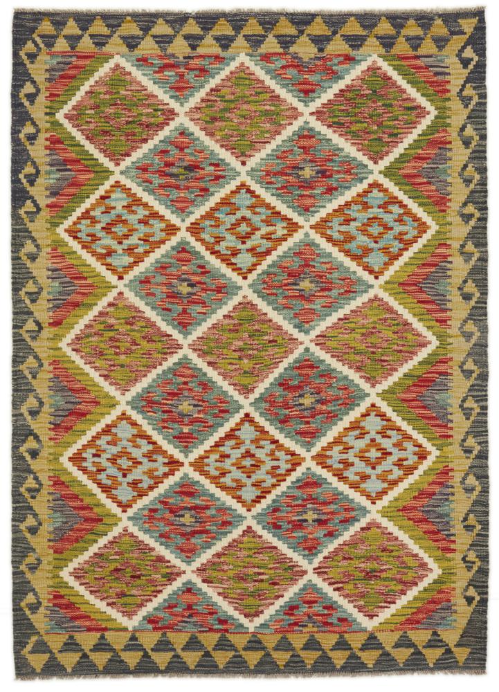 Dywan afgański Kilim Afghan 6'1"x4'5" 6'1"x4'5", Dywan perski Ręcznie tkane