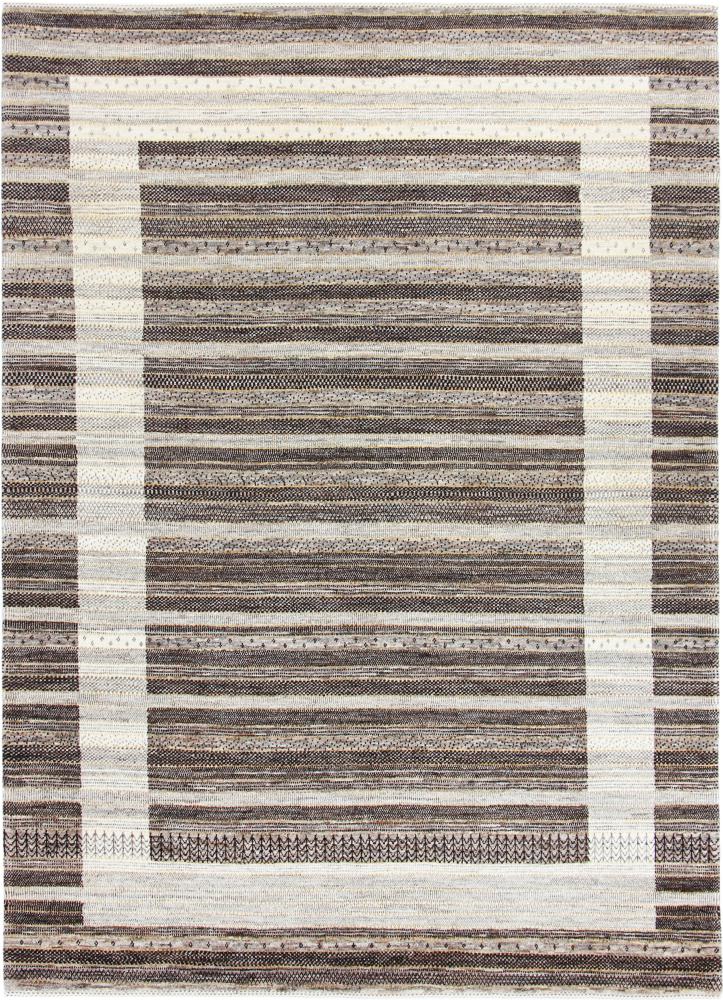 Tapis persan Persan Gabbeh Loribaft Nowbaft 237x171 237x171, Tapis persan Noué à la main