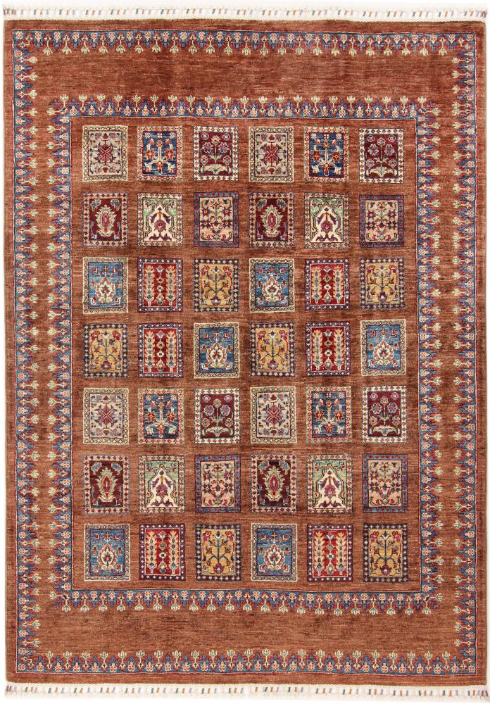 Afghanischer Teppich Arijana Bakhtiari 210x150 210x150, Perserteppich Handgeknüpft