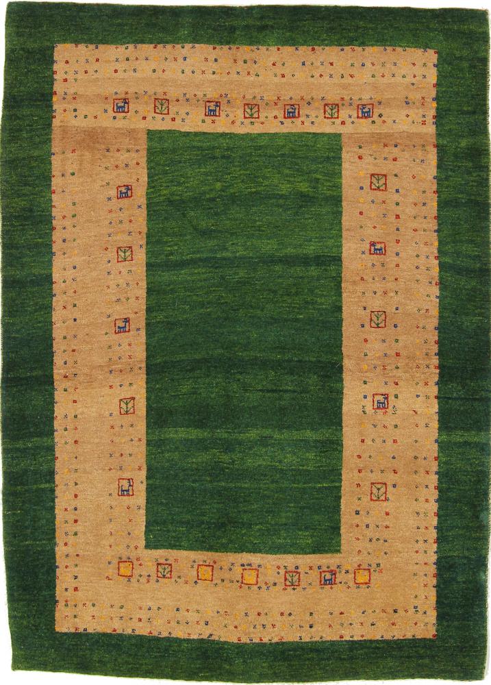 Tapis persan Persan Gabbeh Loribaft 149x107 149x107, Tapis persan Noué à la main