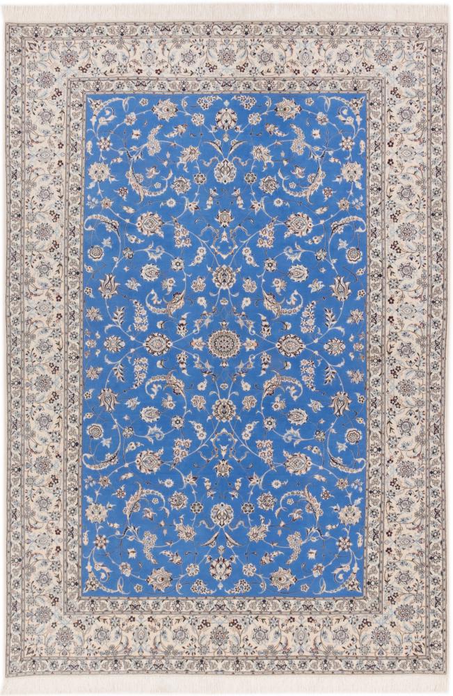 Tapis persan Naïn 6La 10'4"x6'11" 10'4"x6'11", Tapis persan Noué à la main