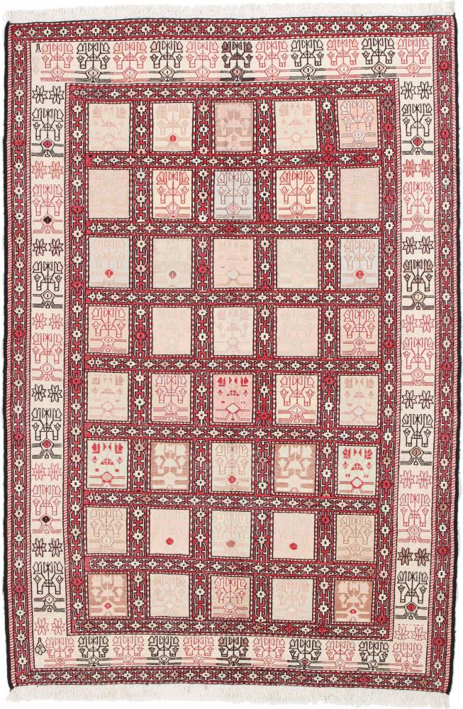  ペルシャ絨毯 キリム Fars 185x125 185x125,  ペルシャ絨毯 手織り