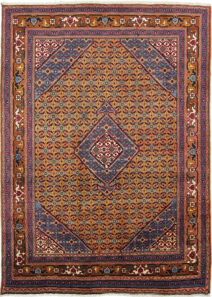Persian Rug Ardebil 9'2"x6'8" 9'2"x6'8", Persian Rug Knotted by hand