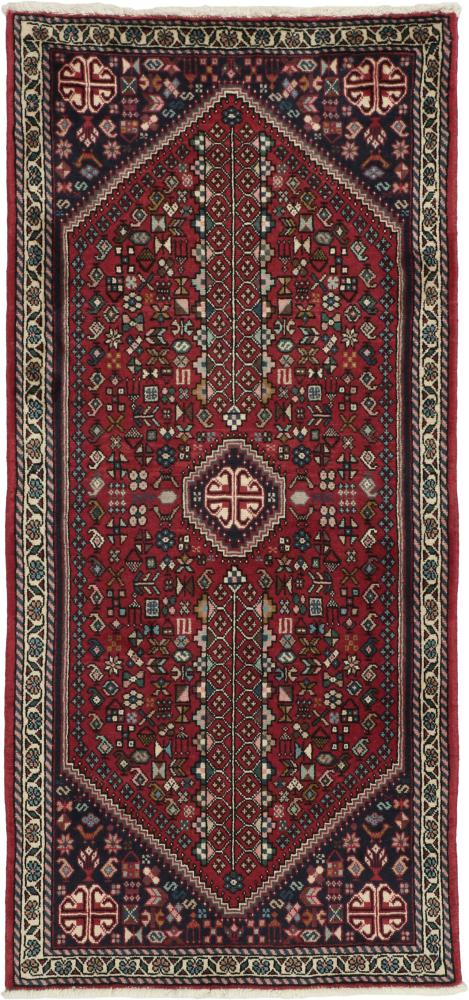 Tapis persan Abadeh 4'11"x2'4" 4'11"x2'4", Tapis persan Noué à la main