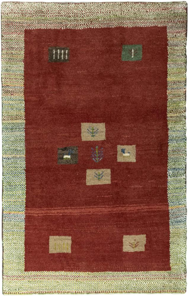 Perzisch tapijt Perzisch Gabbeh 4'2"x2'8" 4'2"x2'8", Perzisch tapijt Handgeknoopte
