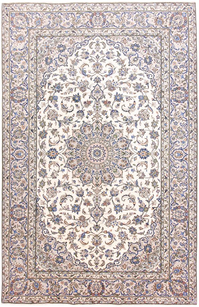 Tapis persan Kashan 301x197 301x197, Tapis persan Noué à la main