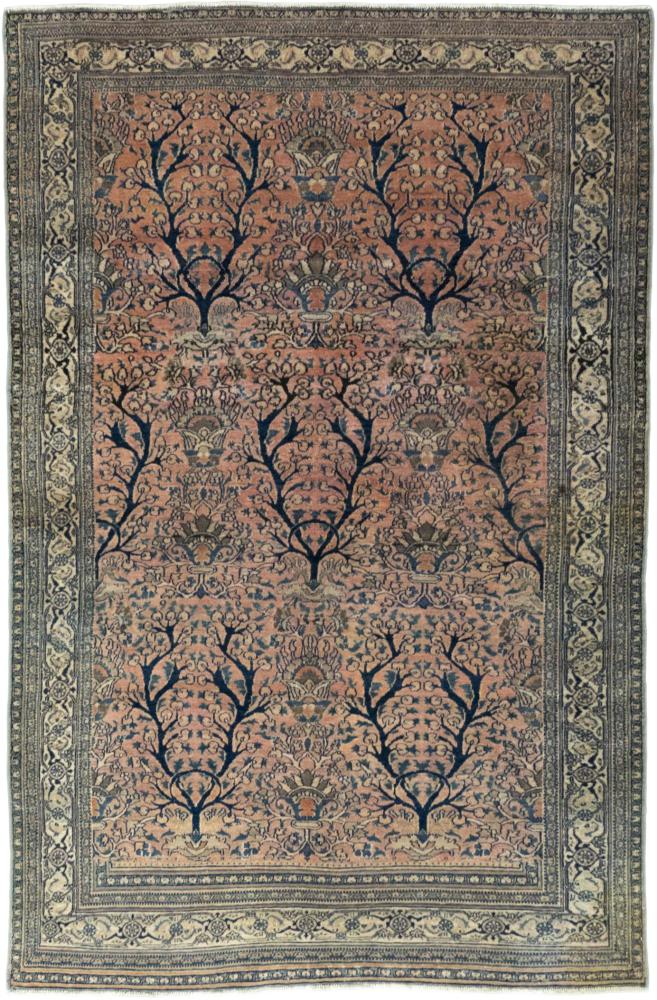  ペルシャ絨毯 Mashhad アンティーク 5'11"x3'9" 5'11"x3'9",  ペルシャ絨毯 手織り