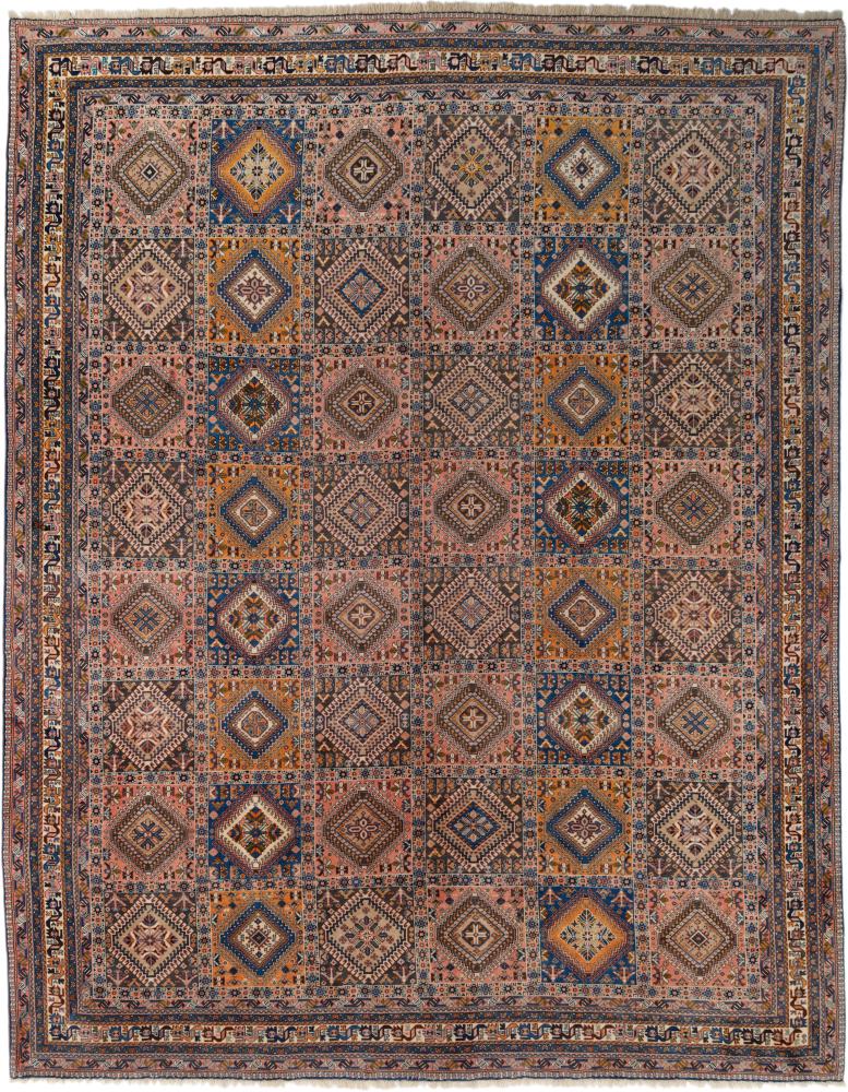 Persian Rug Yalameh 396x316 396x316, Persian Rug Knotted by hand