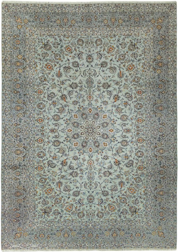 Tapis persan Kashan 418x290 418x290, Tapis persan Noué à la main